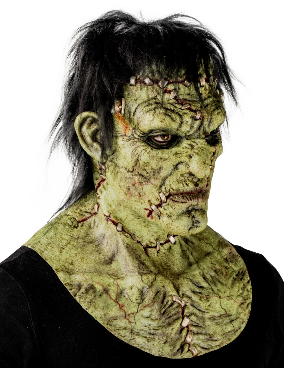 Máscara para disfraz de frankenstein 2