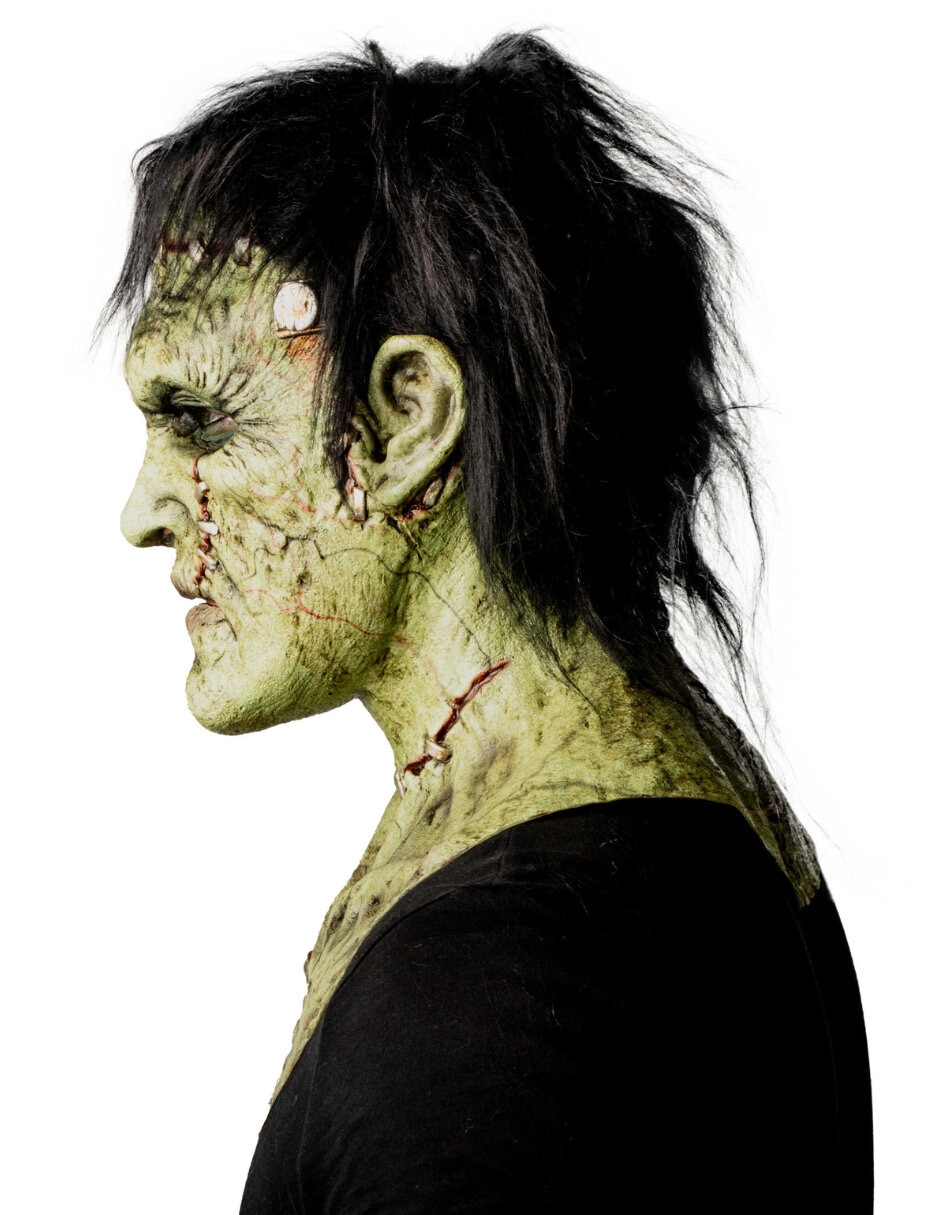 Máscara para disfraz de frankenstein 3