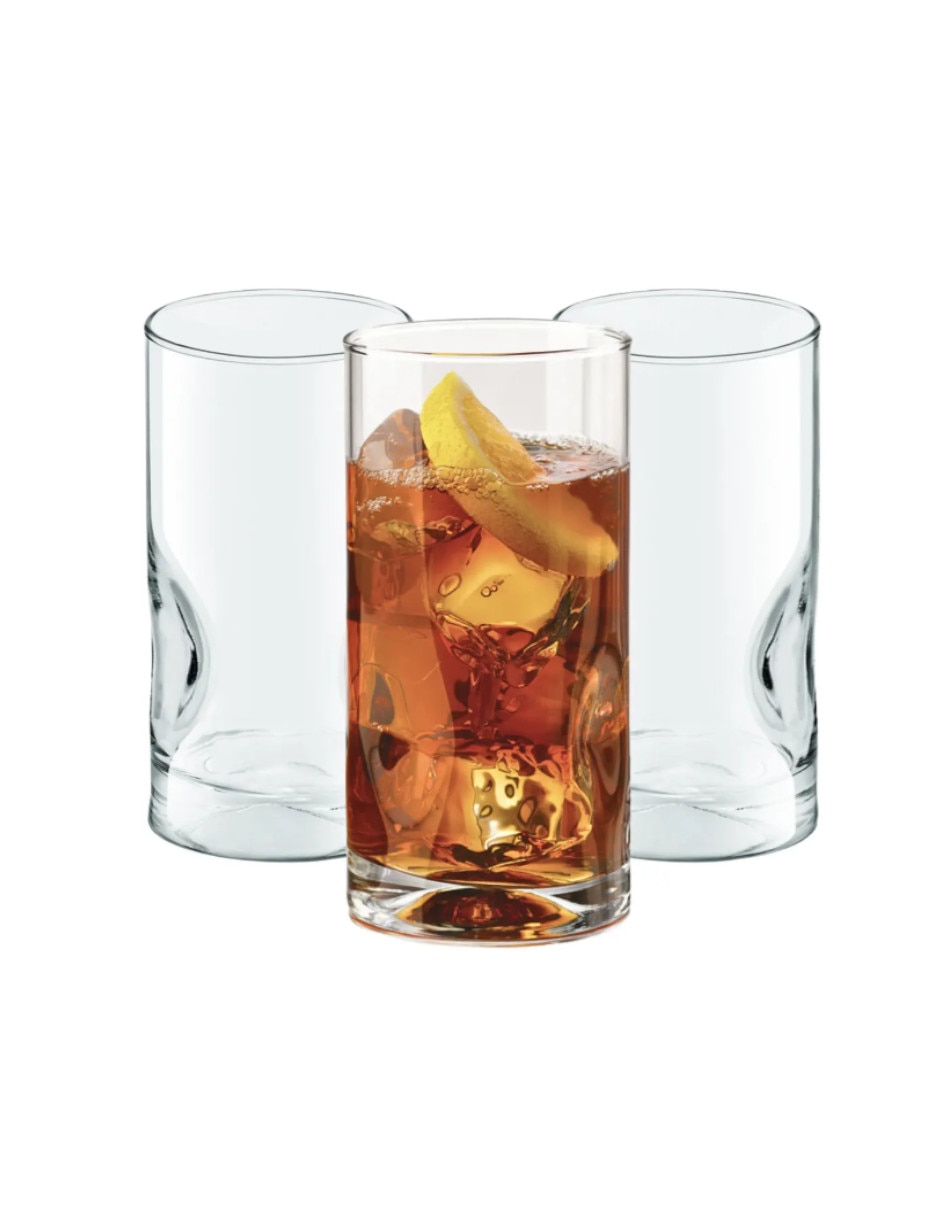 Set vaso Highball Crisa de cristal con 12 piezas