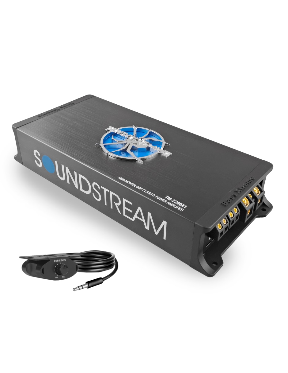 Amplificador para auto TM-2200X1 de 9-16 VDC