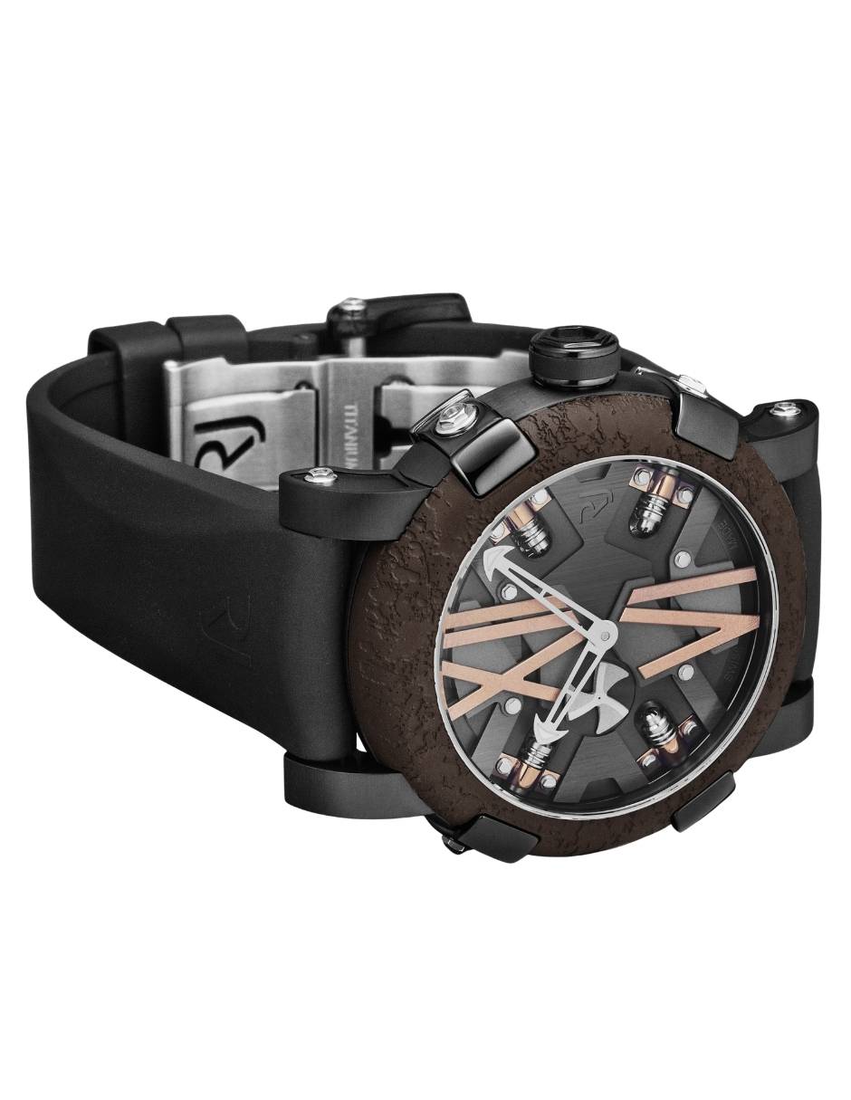 Reloj fino steampunk titanic para hombre rjstau40320 4