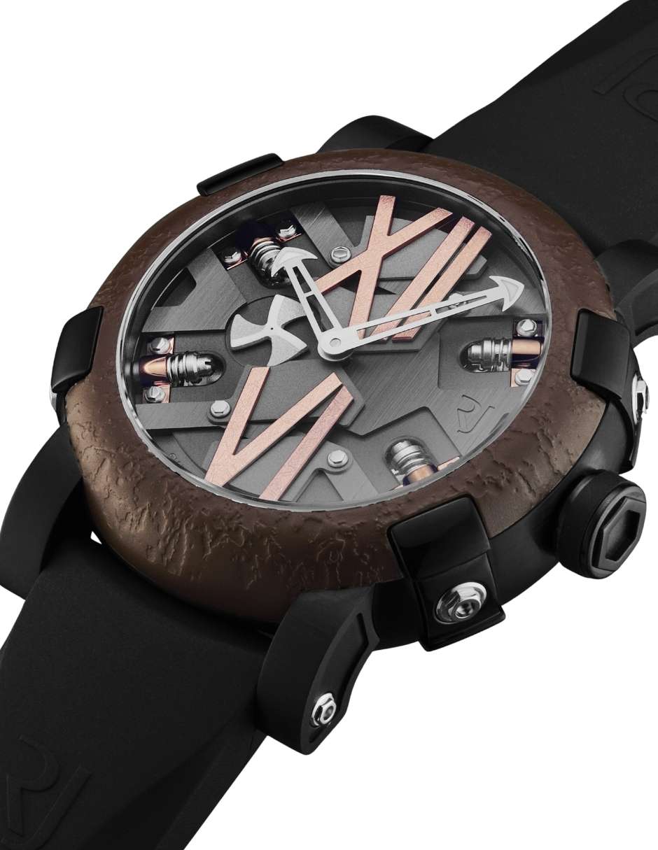 Reloj fino steampunk titanic para hombre rjstau40320 5