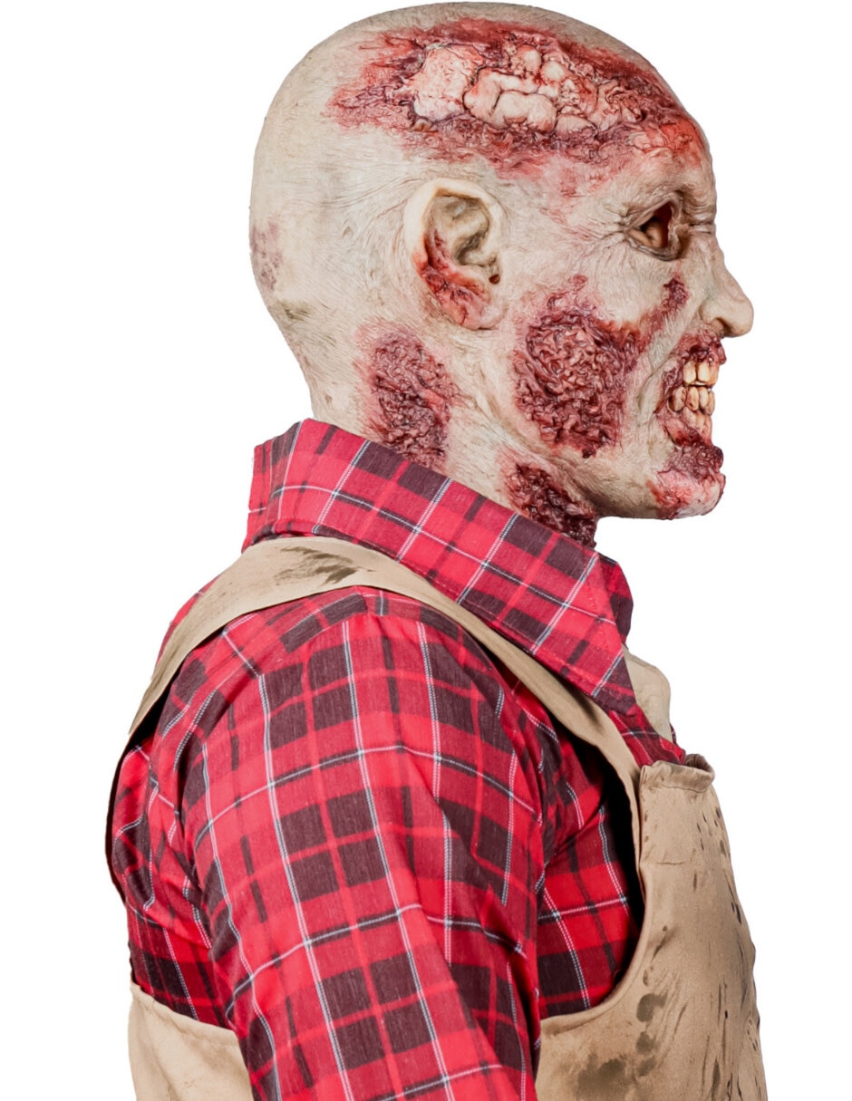 Máscara para disfraz de zombie Ghoulish Productions