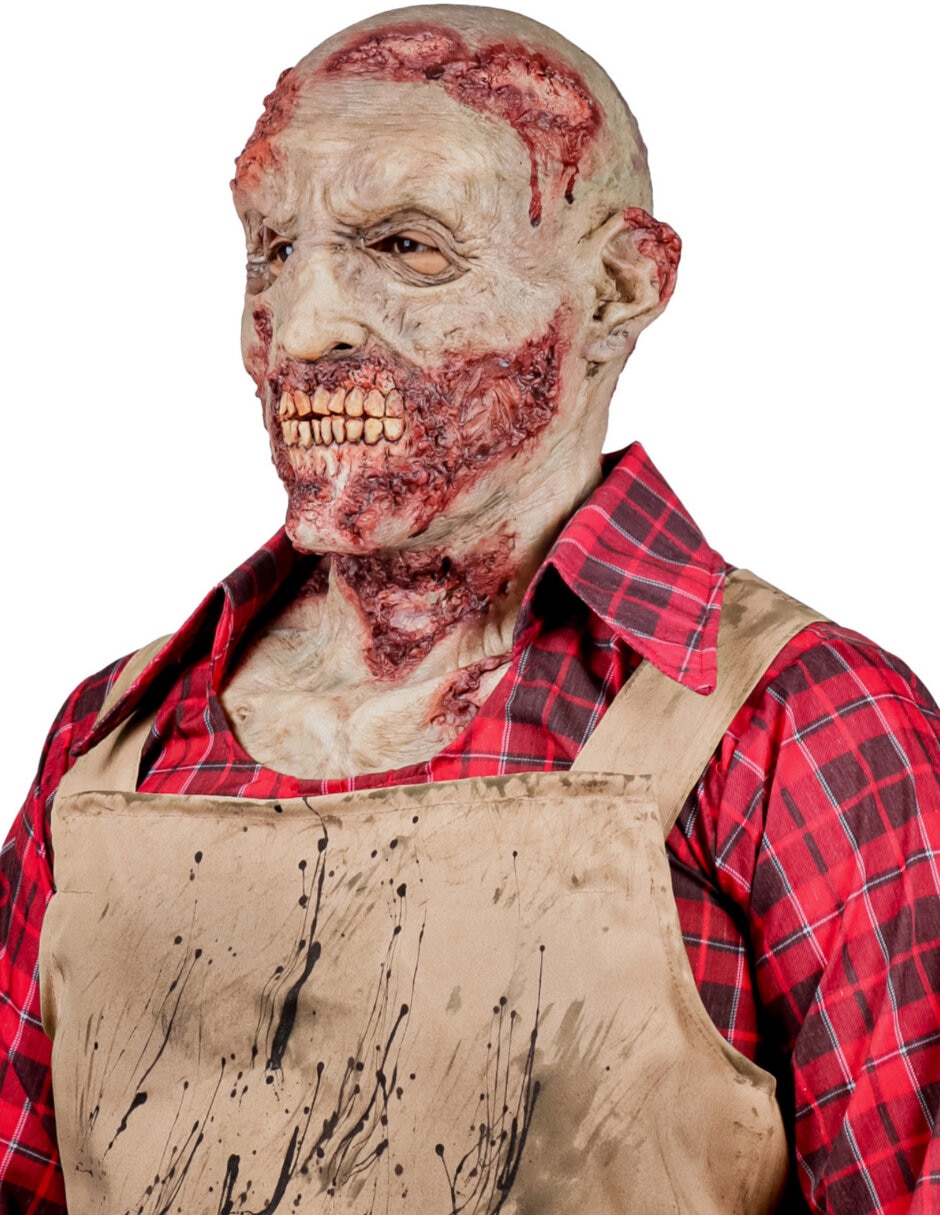 Máscara para disfraz de zombie Ghoulish Productions