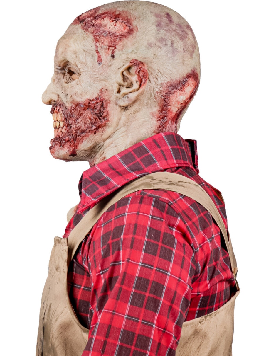 Máscara para disfraz de zombie Ghoulish Productions