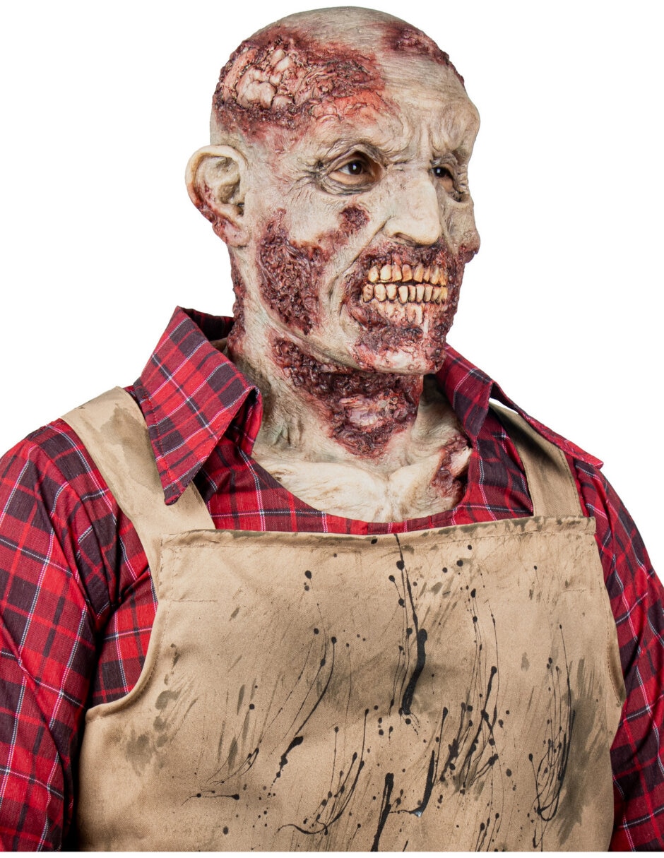 Máscara para disfraz de zombie Ghoulish Productions