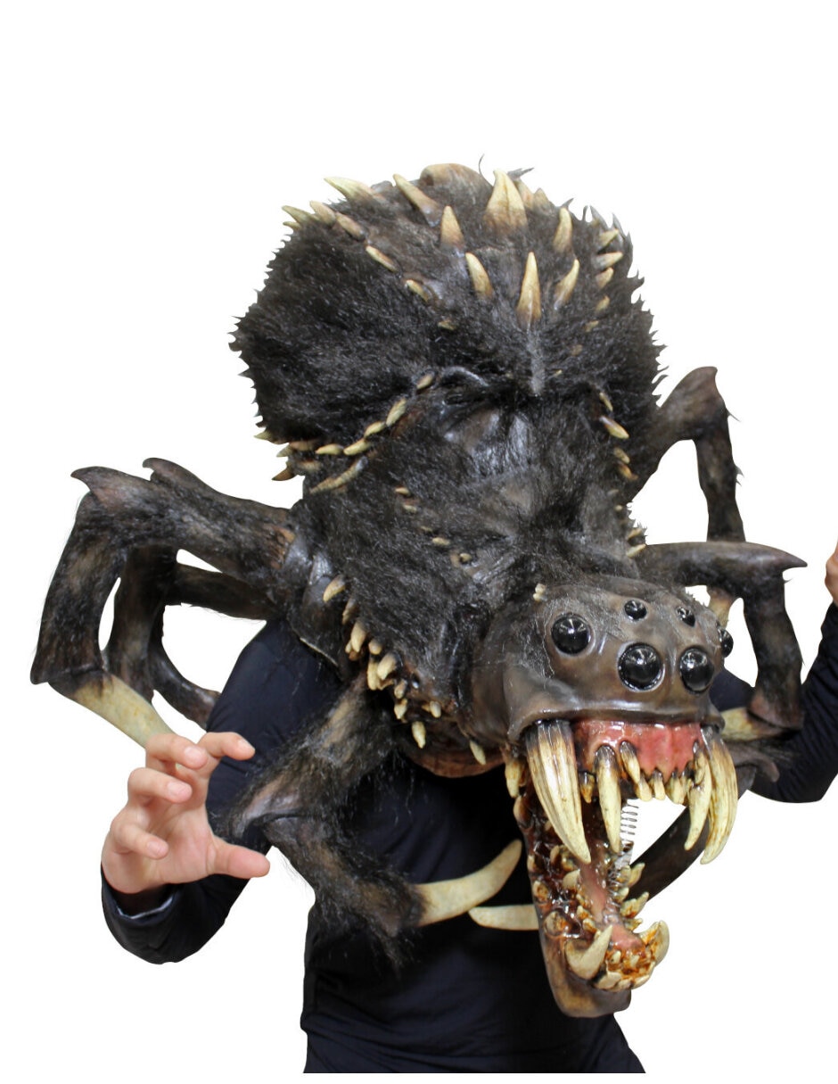 Máscara para disfraz de araña Ghoulish Productions