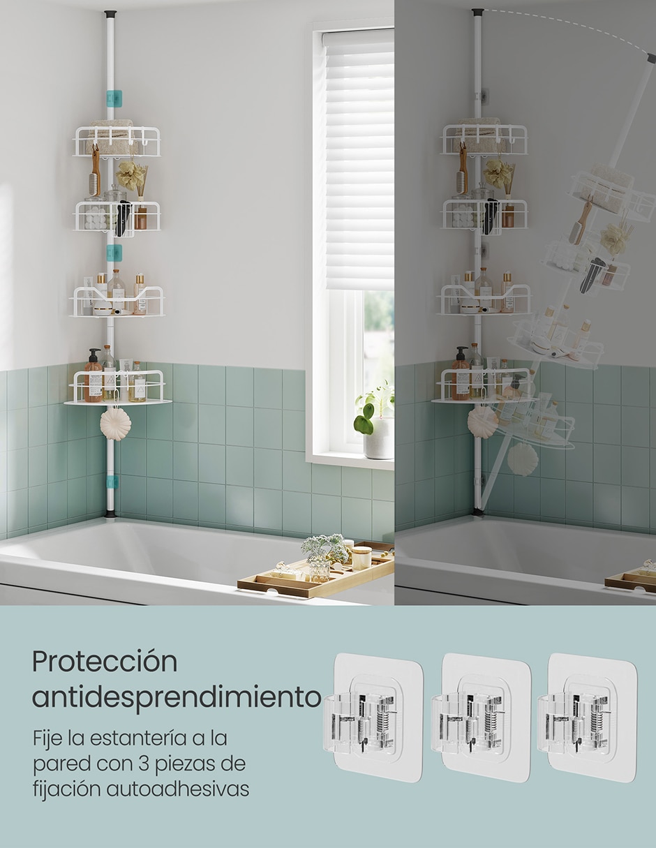 Estante de plástico MBCB003W01 2