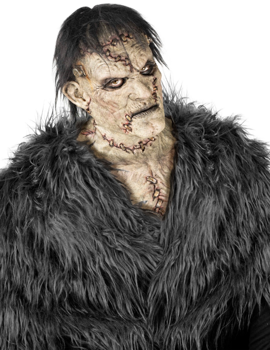 Máscara para disfraz de frankenstein