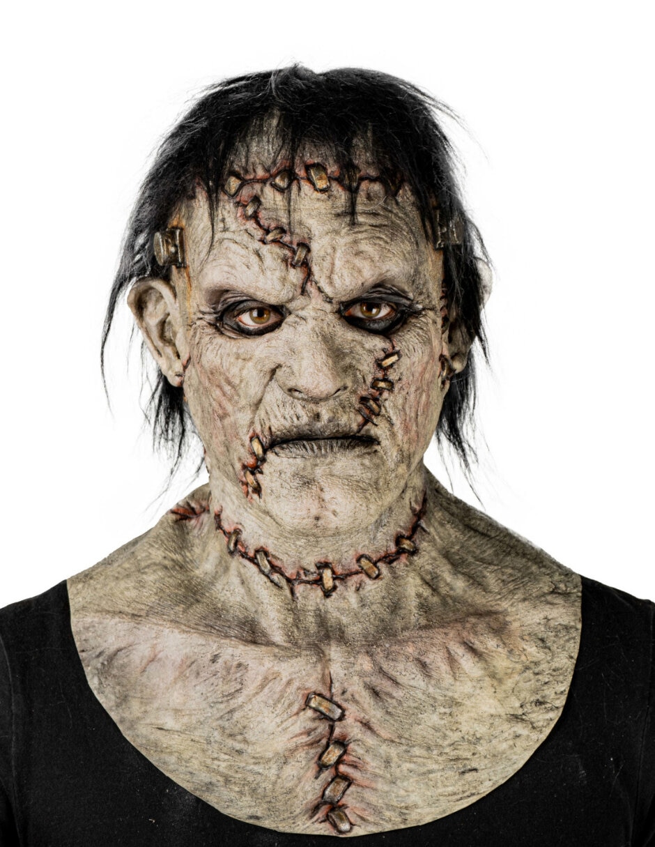 Máscara para disfraz de frankenstein 2