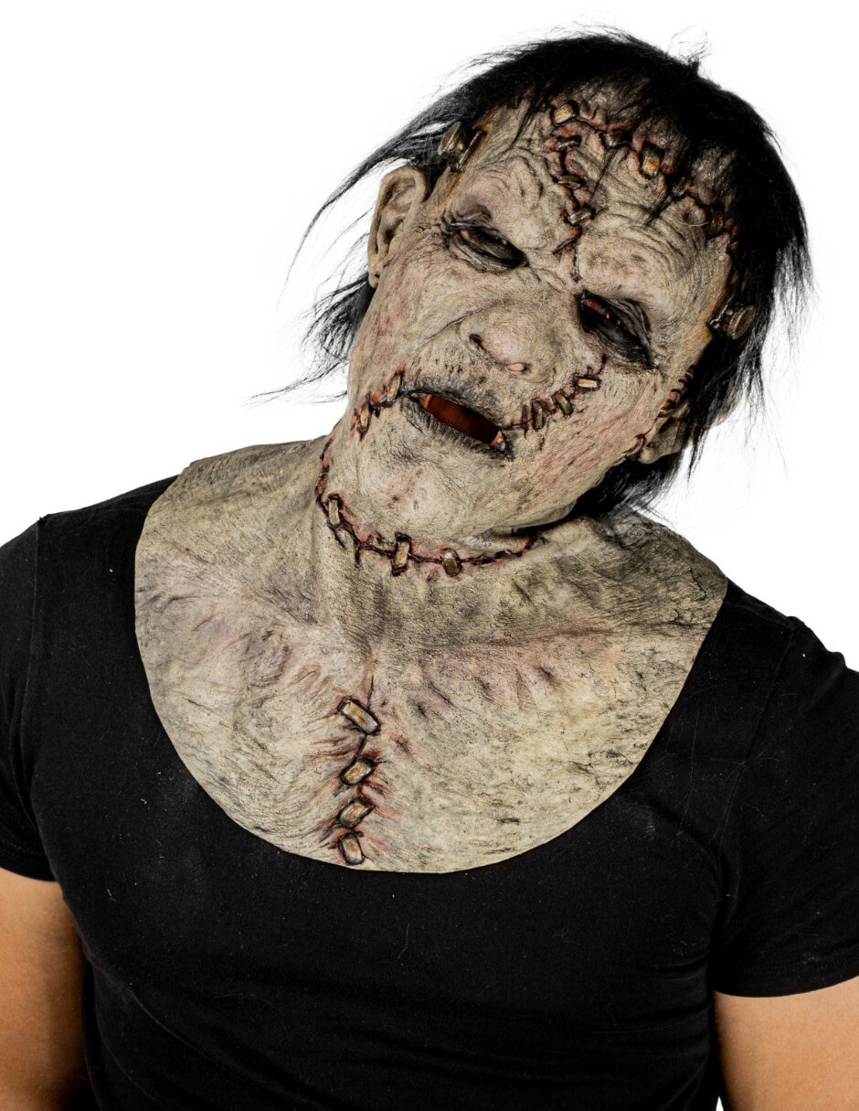 Máscara para disfraz de frankenstein 3