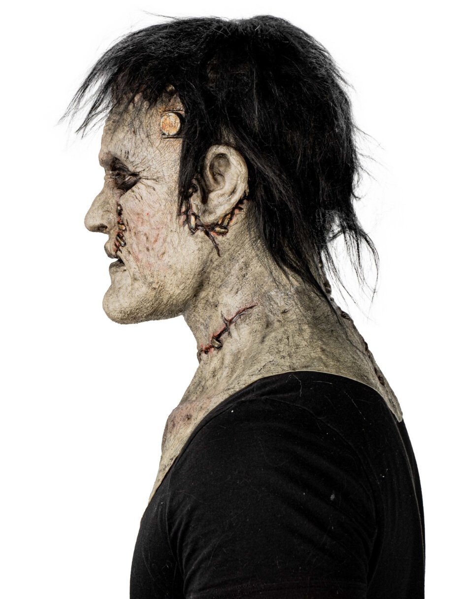 Máscara para disfraz de frankenstein 5