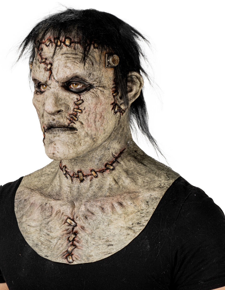 Máscara para disfraz de frankenstein 6