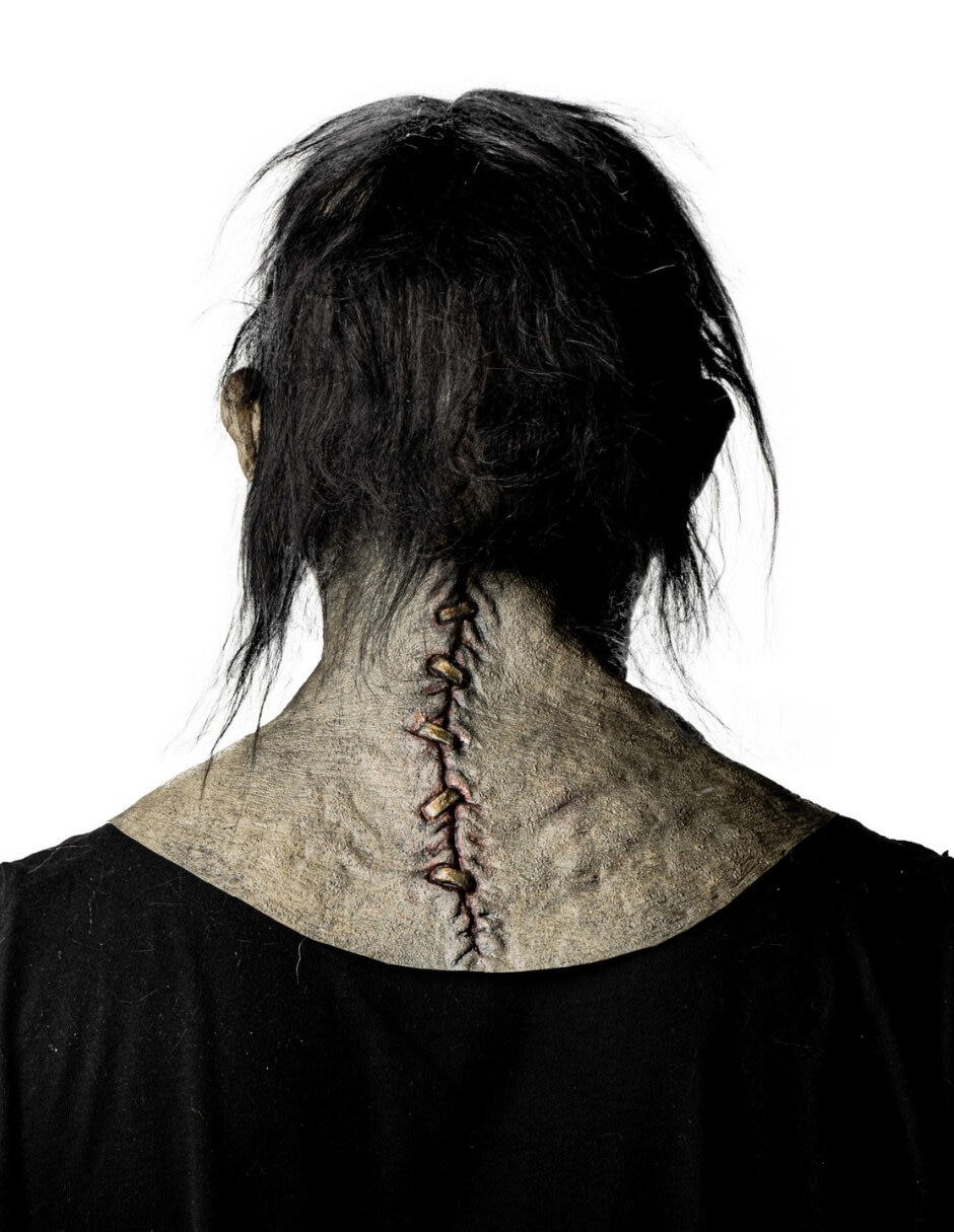 Máscara para disfraz de frankenstein 9