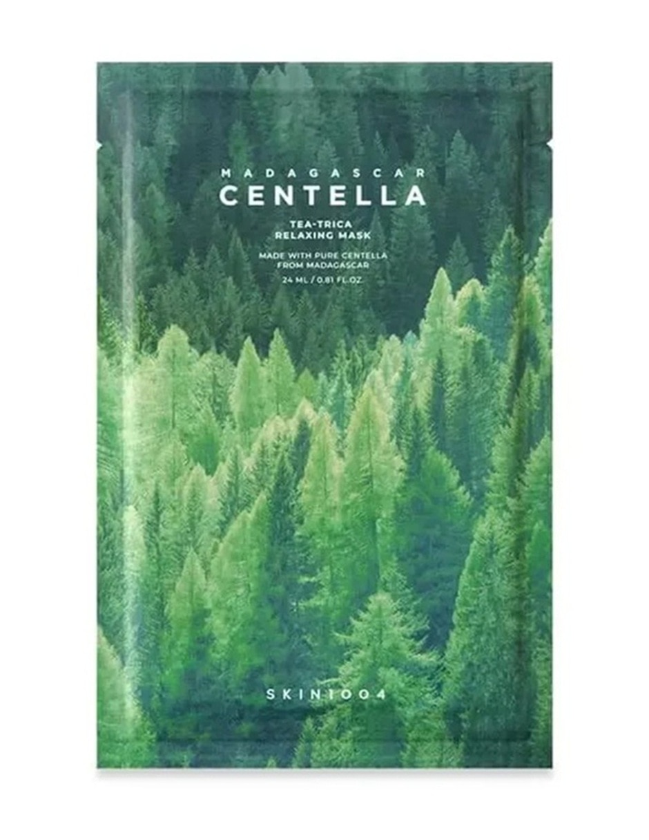 Mascarilla facial madagascar centella para calmar y aliviar la piel Skin1004