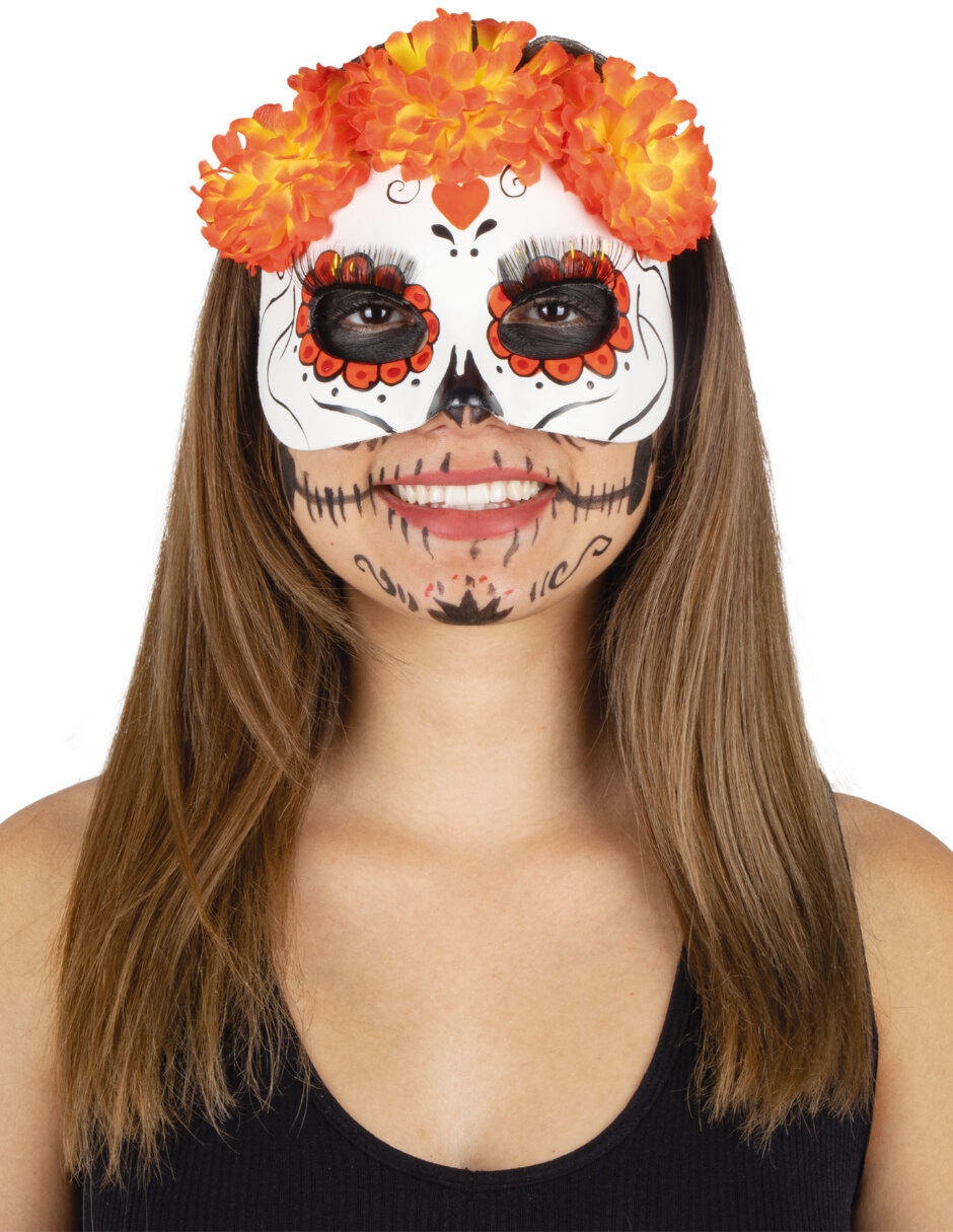 Antifaz para disfraz de catrina Ghoulish Productions