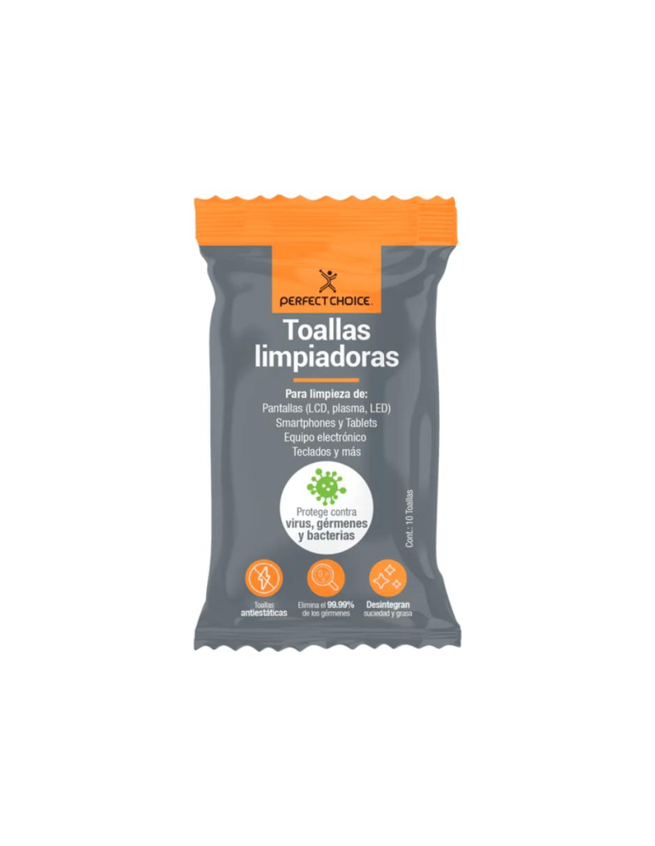Toallas limpiadoras Perfect Choice 10 piezas