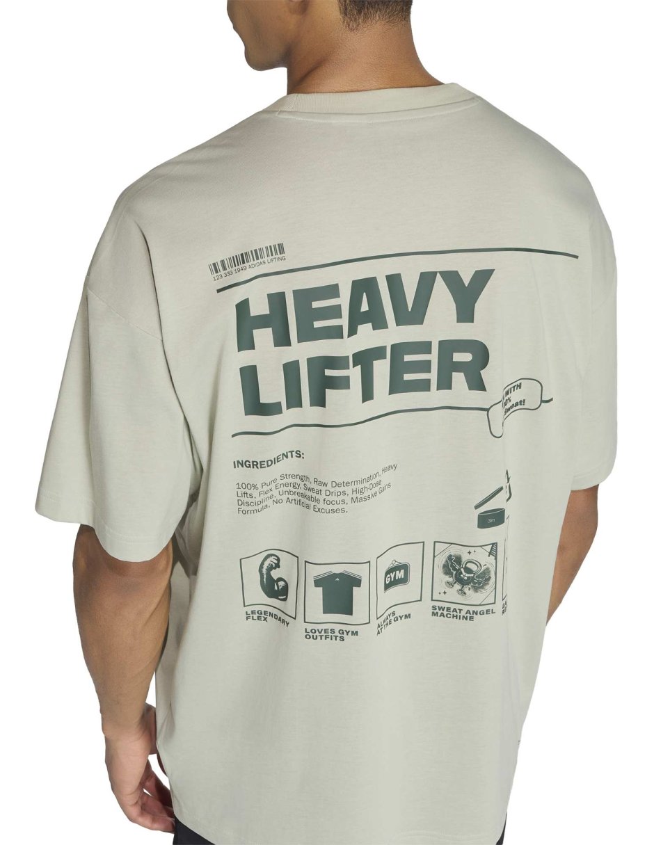 Playera deportiva para entrenamiento de hombre 5
