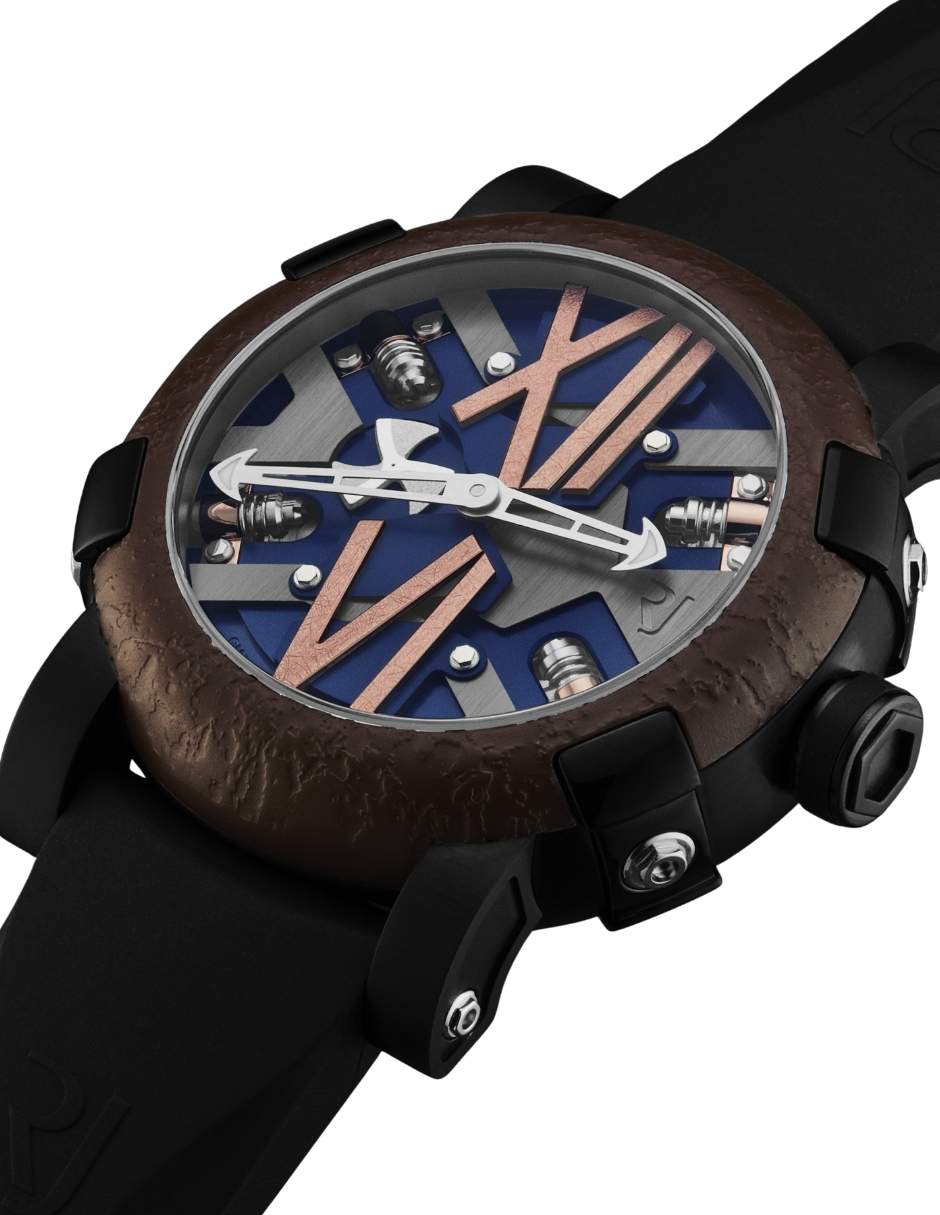 Reloj fino Romain Jerome steampunk titanic para hombre rjstau50320