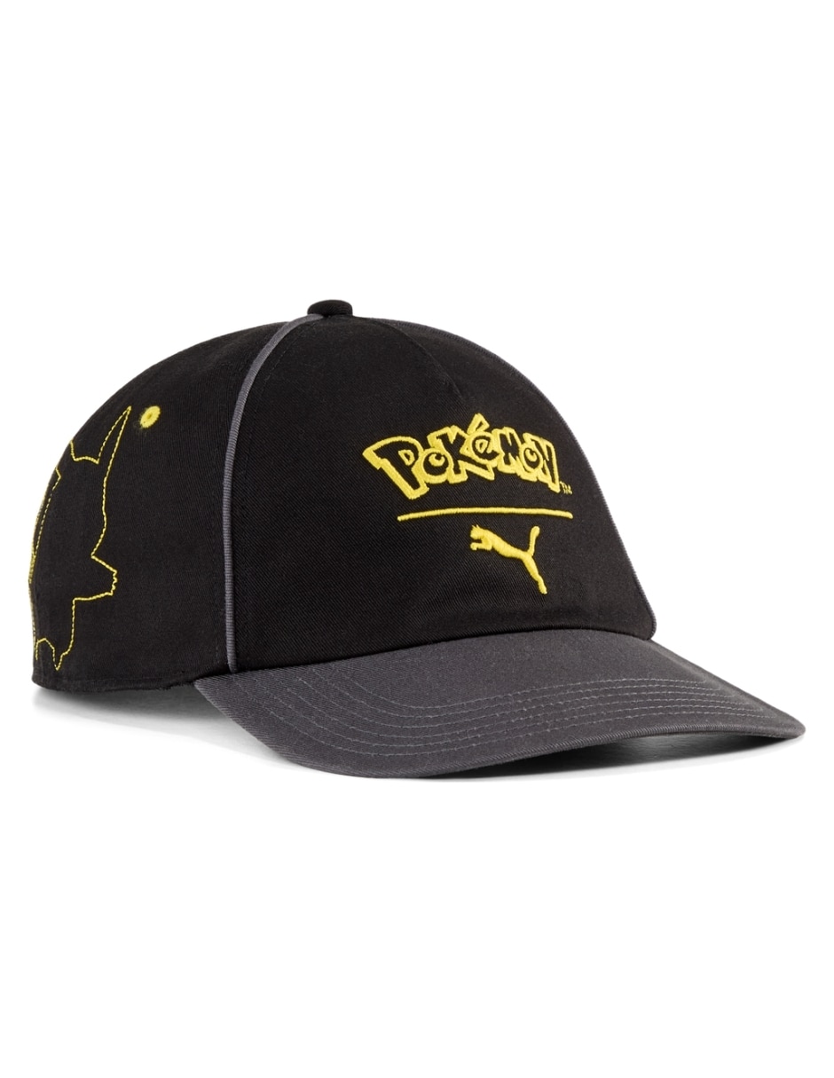 Gorra visera curva elástico casual Puma Pikachu para hombre