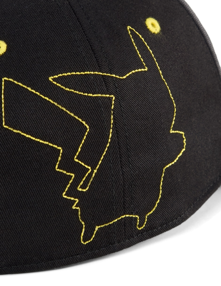Gorra visera curva elástico casual Puma Pikachu para hombre