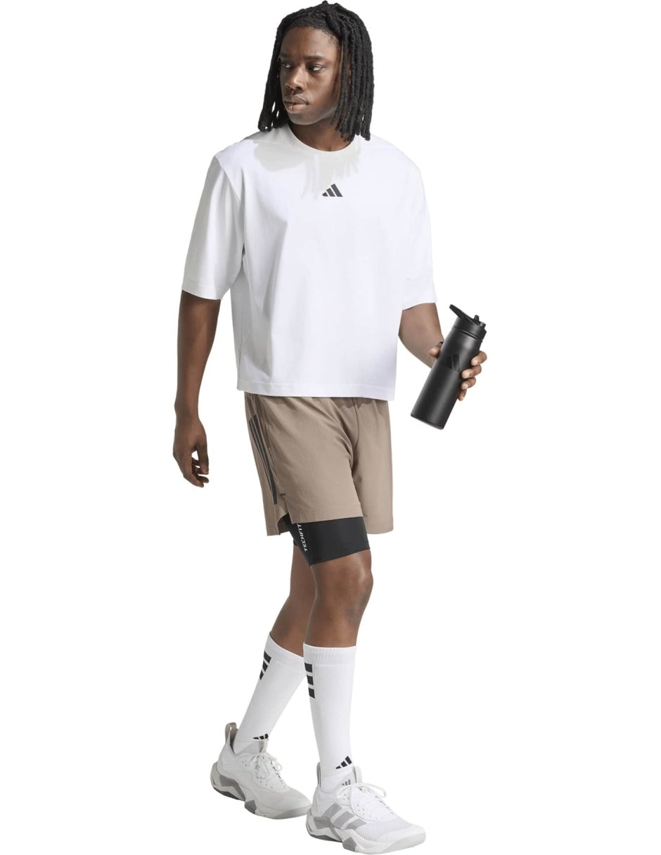 Playera deportiva para entrenamiento Adidas de hombre
