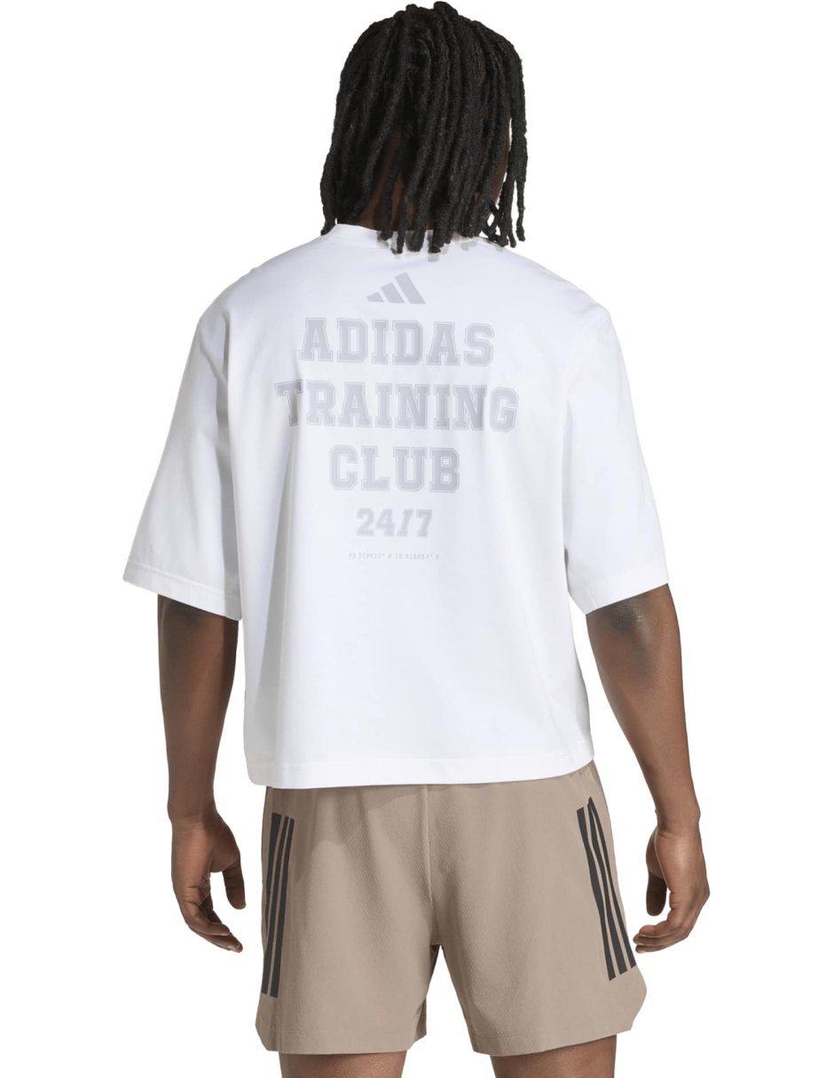 Playera deportiva para entrenamiento Adidas de hombre