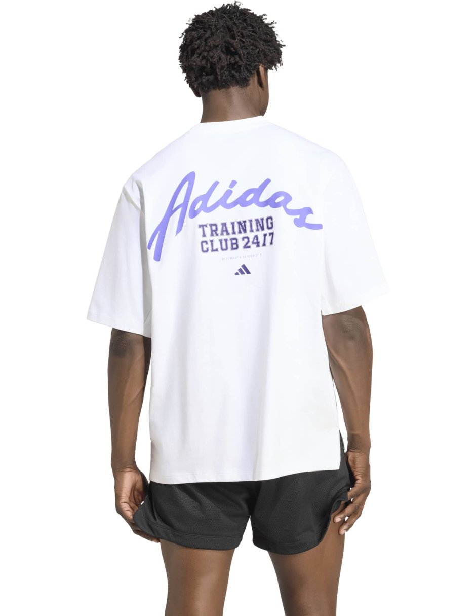 Playera deportiva para entrenamiento Adidas de hombre
