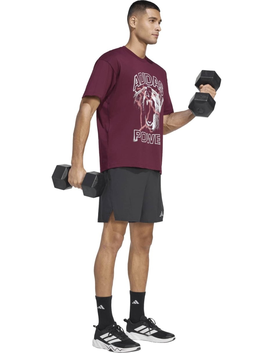 Playera deportiva para fútbol de hombre 4