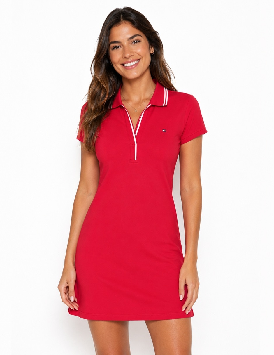 Vestido corto casual Tommy Hilfiger para mujer