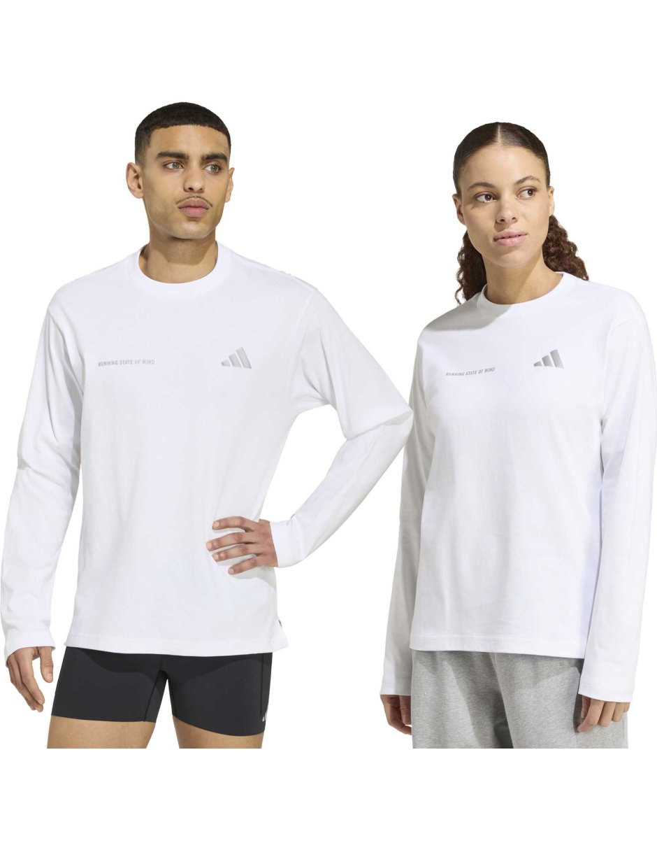 Playera deportiva para correr unisex 2