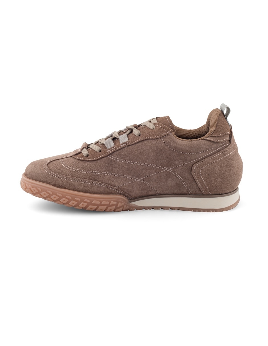 Tenis de piel para hombre