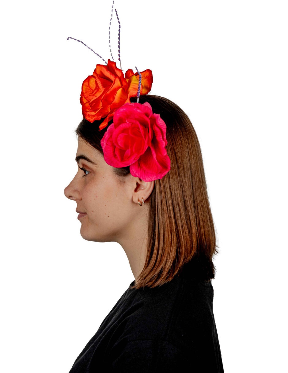 Diadema para disfraz con flores Ghoulish Productions