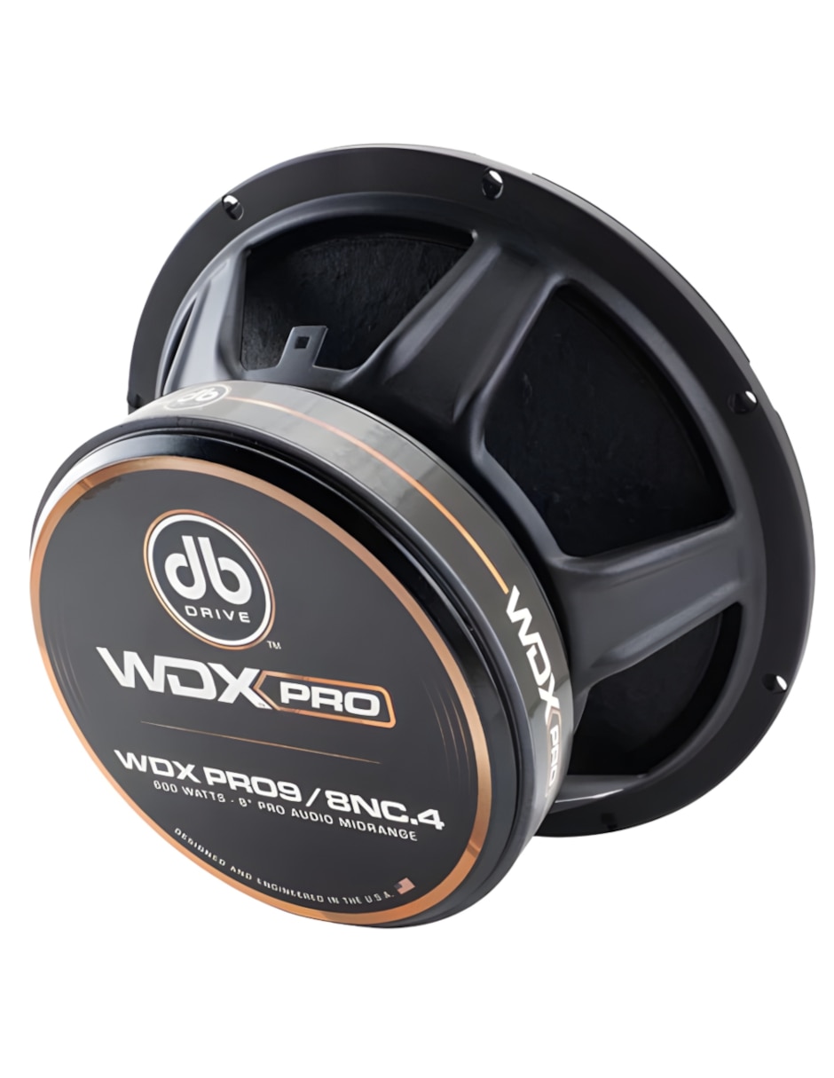 Set de bocinas Db Drive wdxpro9/8nc.4