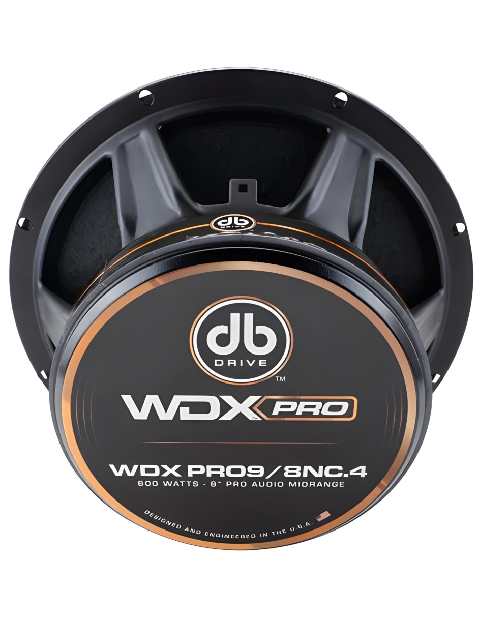 Set de bocinas Db Drive wdxpro9/8nc.4