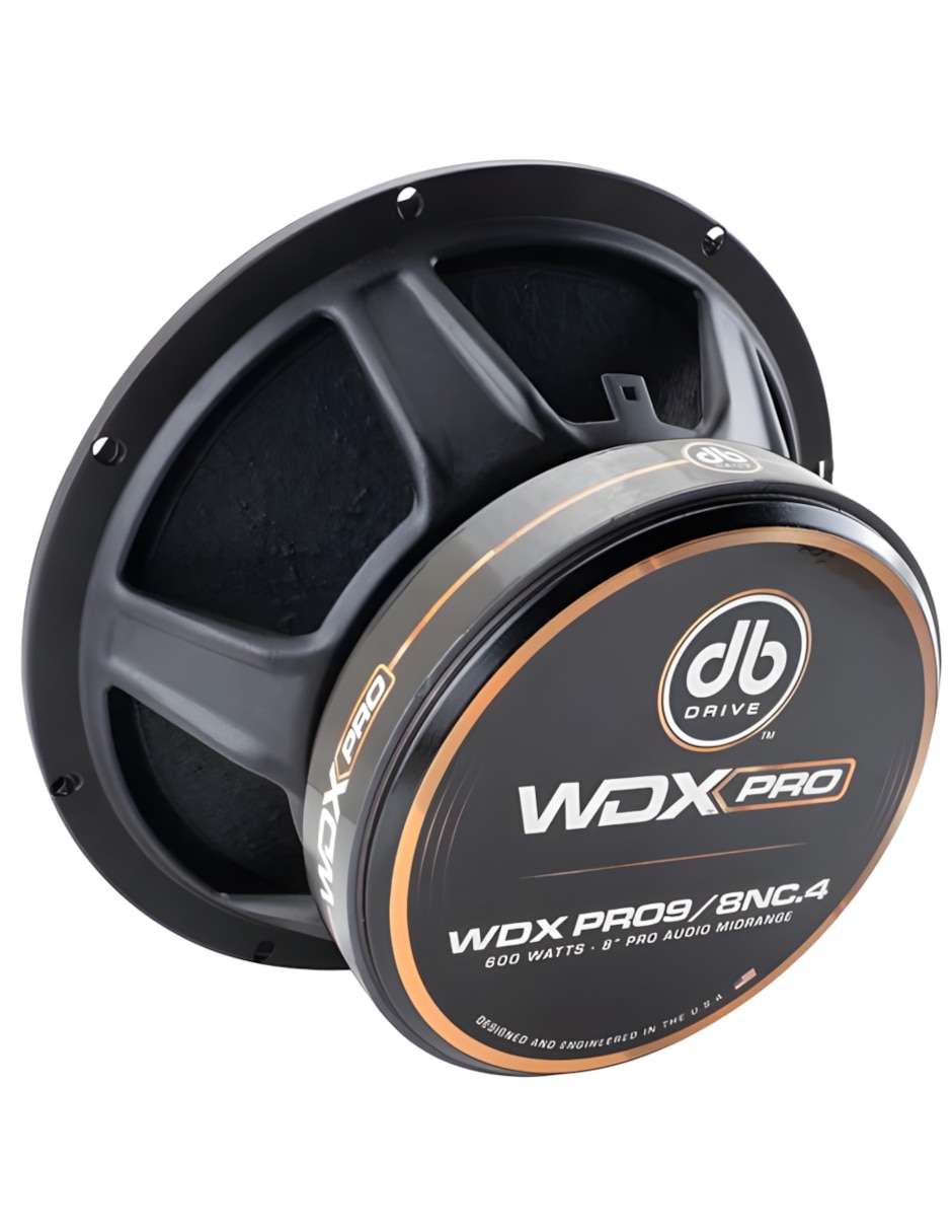 Set de bocinas Db Drive wdxpro9/8nc.4