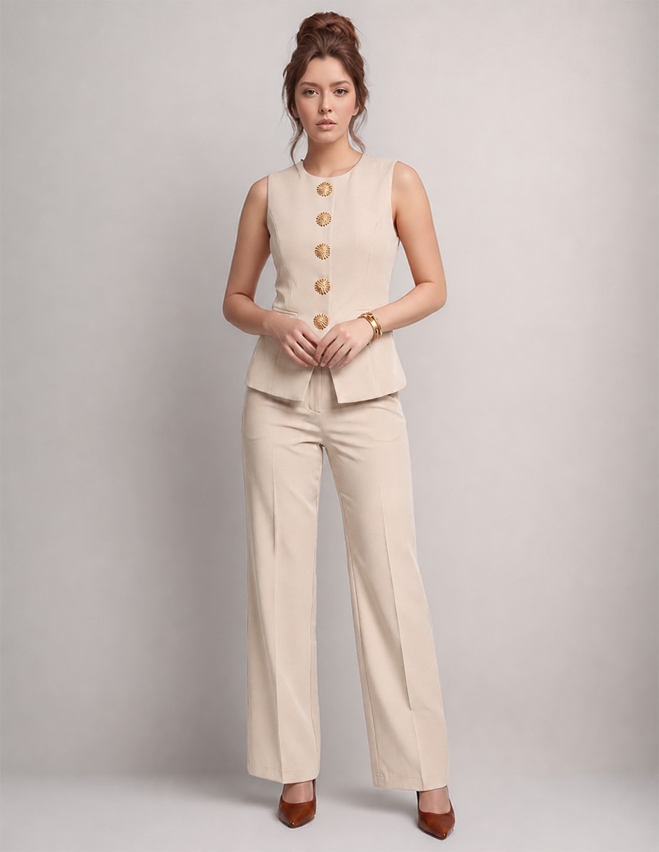 Conjunto business casual forever ch para mujer