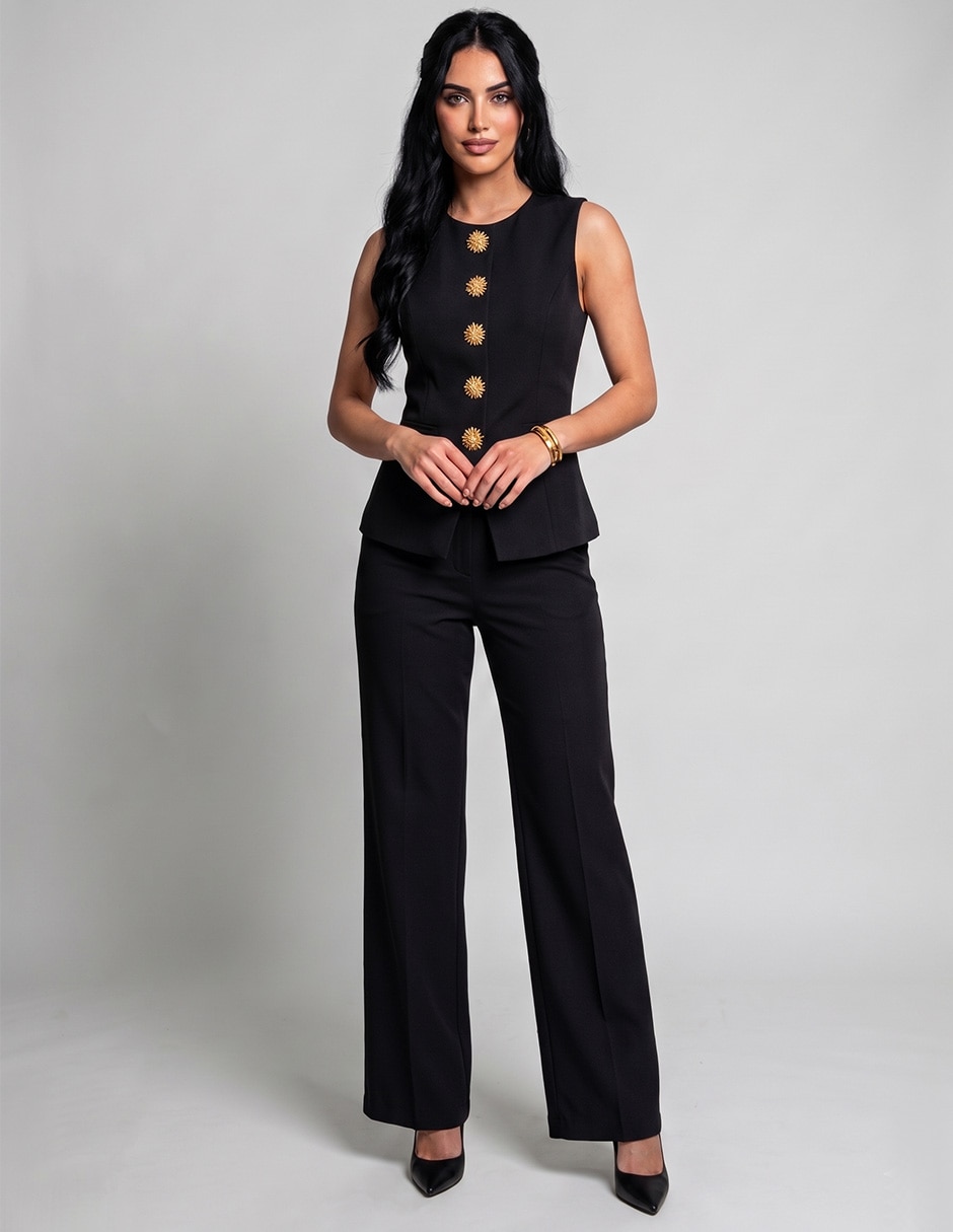 Conjunto business casual forever ch para mujer