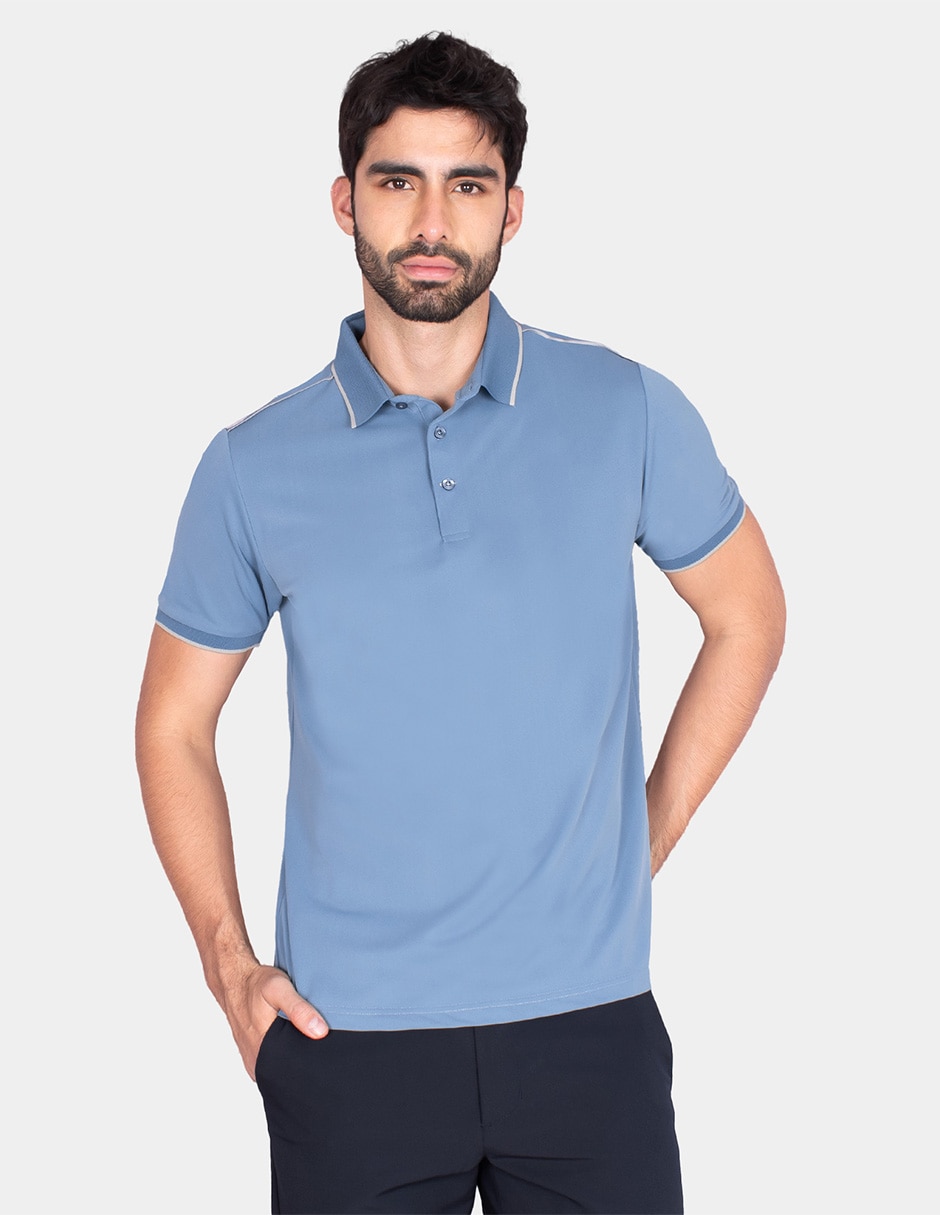 Playera tipo polo para hombre