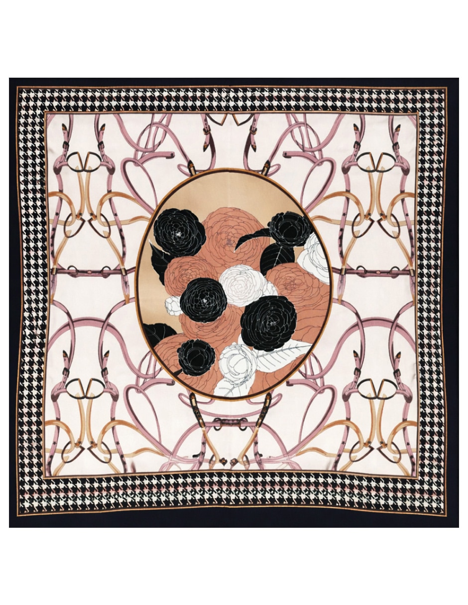 Mascada con estampado Abstracto para mujer