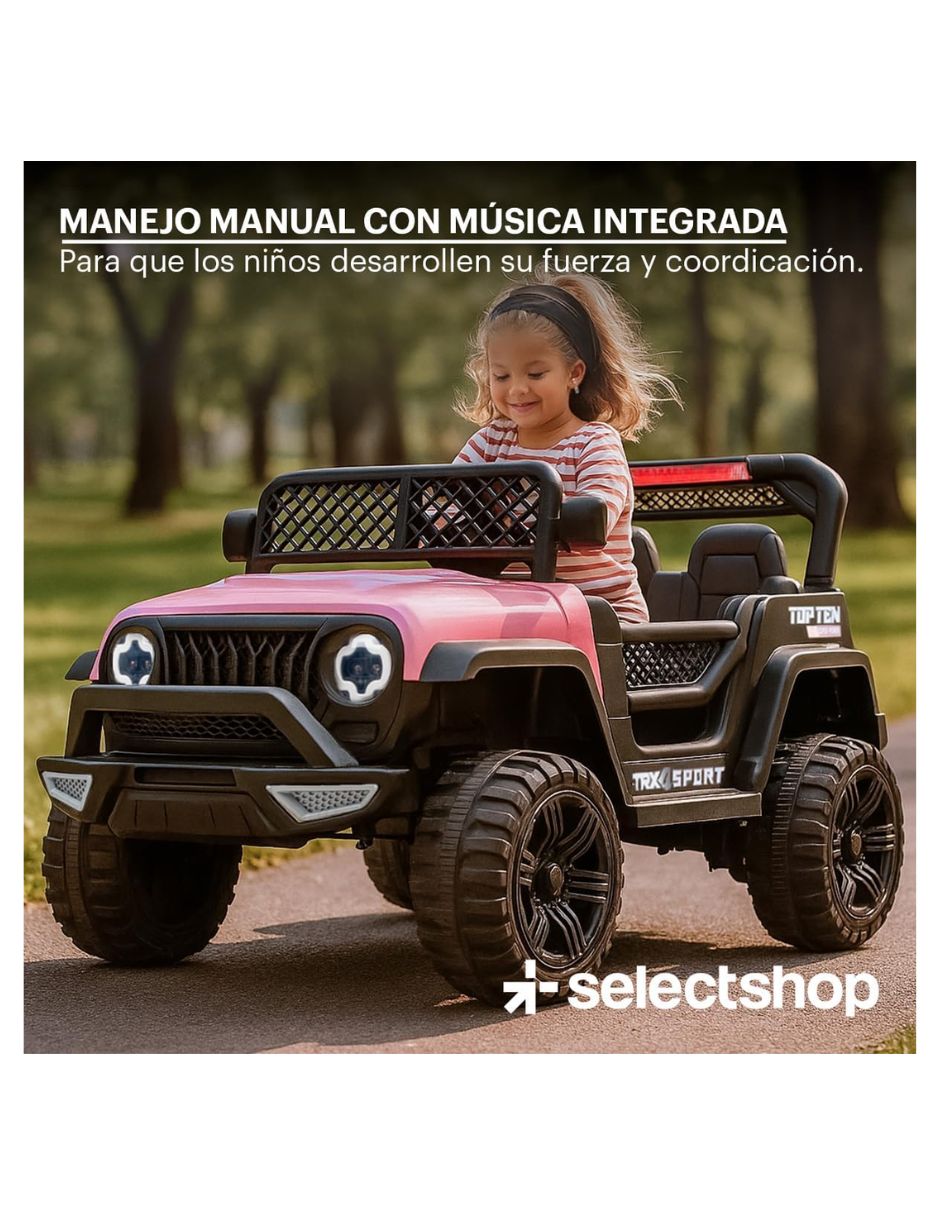 Montable con control remoto Selectshop Carrito Infantil de batería