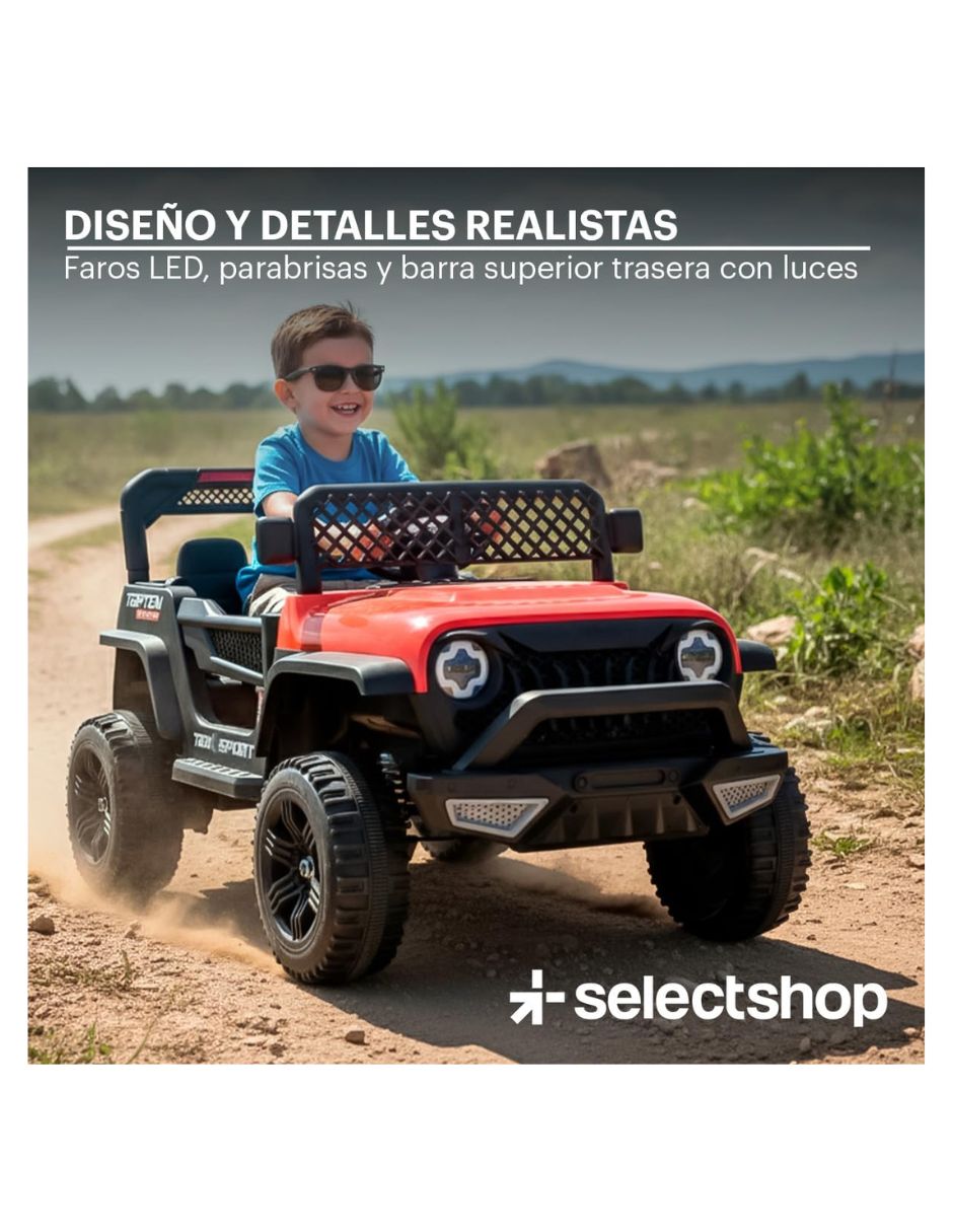 Montable con control remoto Carrito Infantil de batería 3