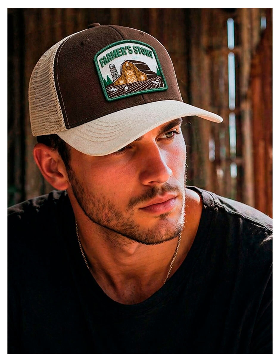 Gorra visera curva snapback para casual para hombre 2