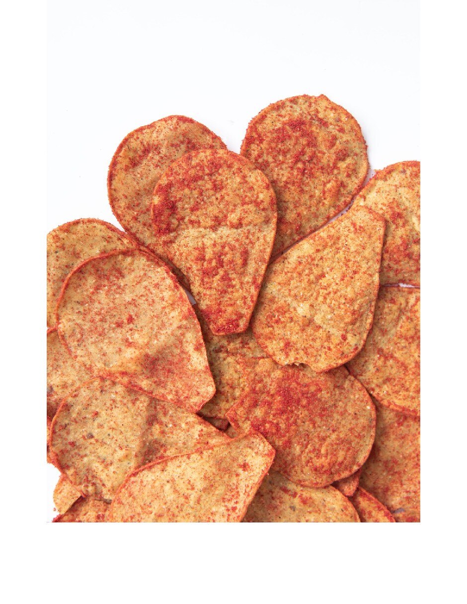 Caja de chips veganas surtidas Jícama y Coliflor Sanati
