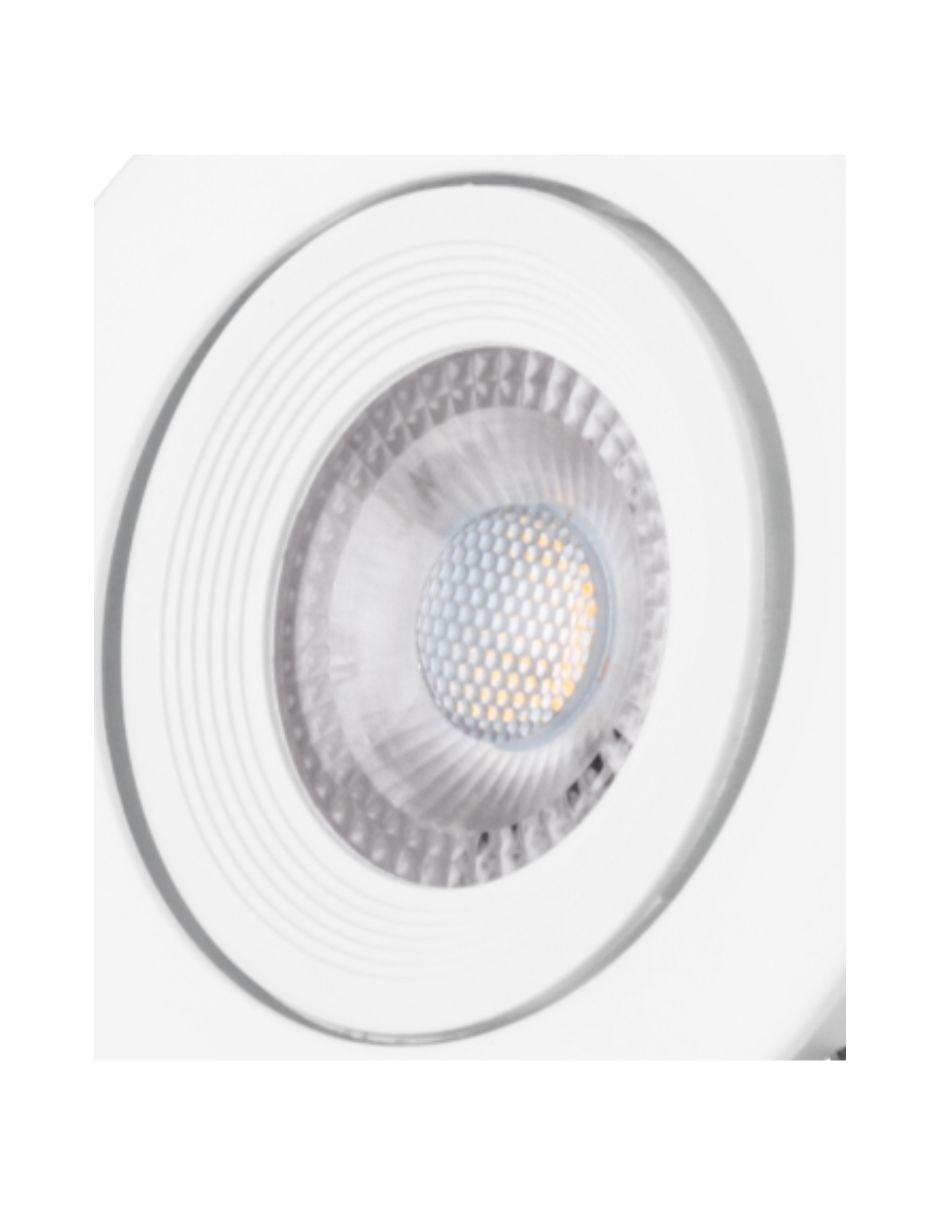 Lámpara LED ABS Luminario Spot Circular