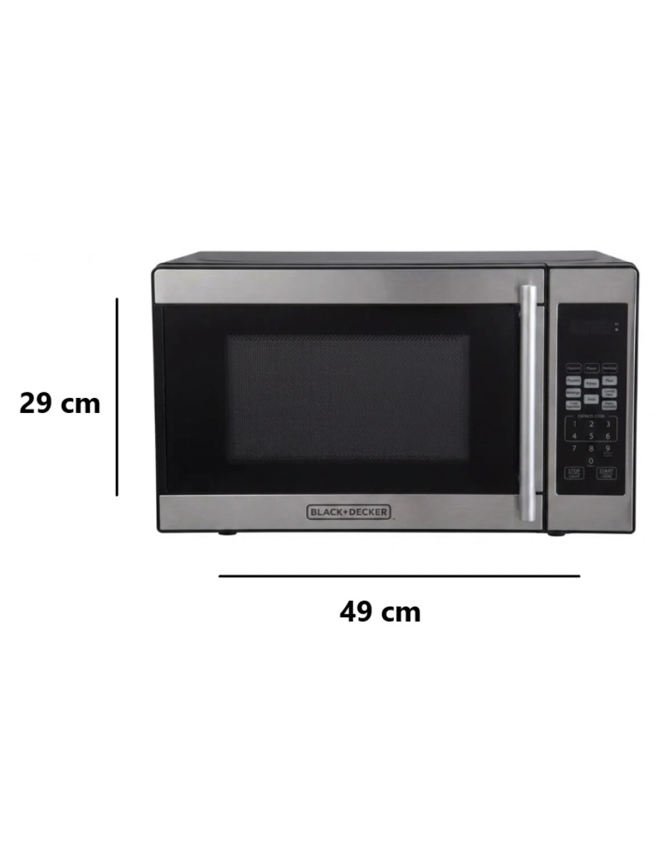 Horno de microondas Convencional AUCMA modelo AKMW07SMGSH