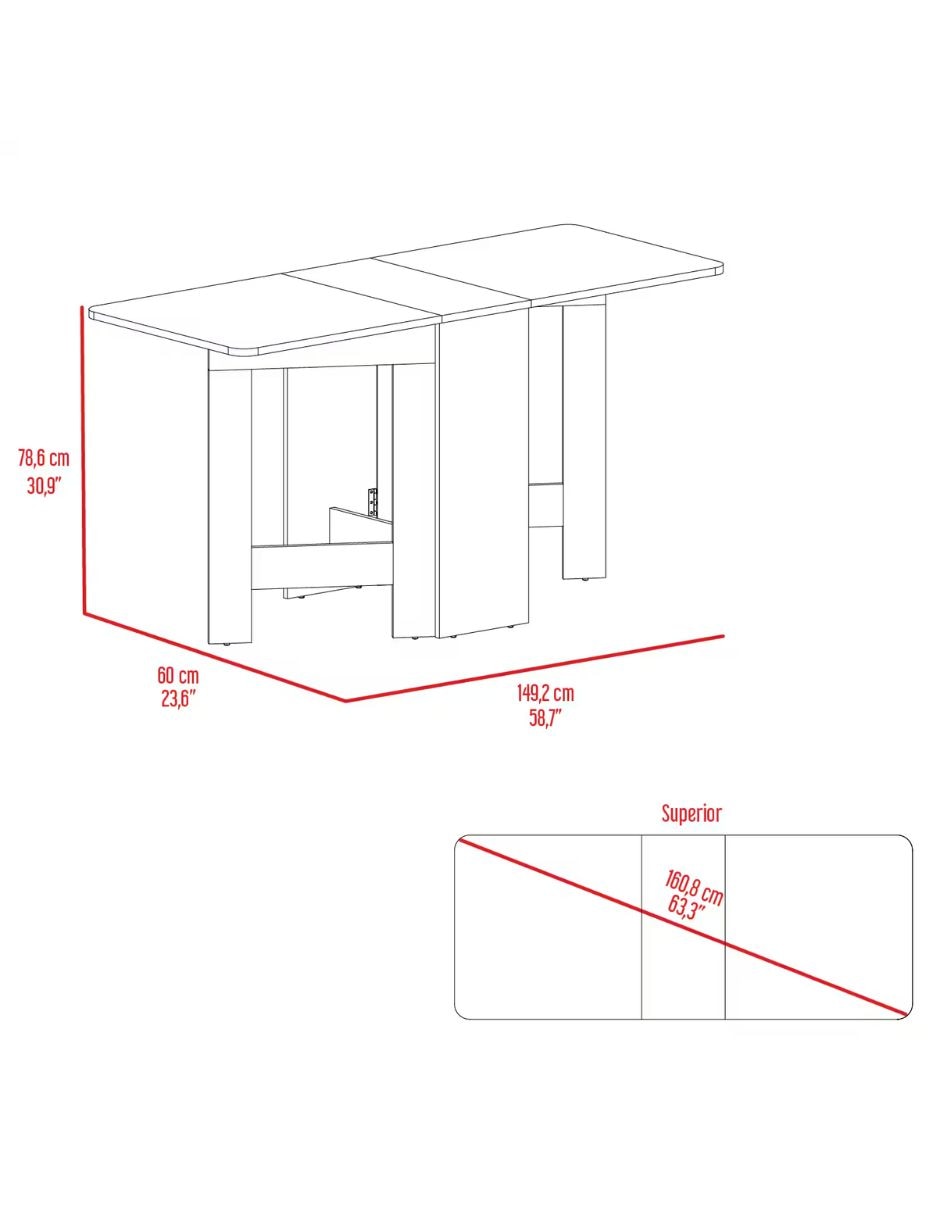 Mesa auxiliar armable Excelsior