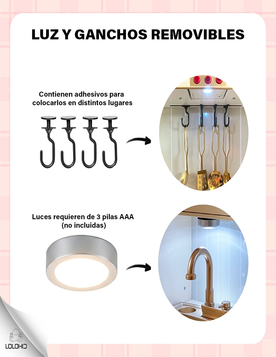 Cocina madera Homelya juego de rol para niños