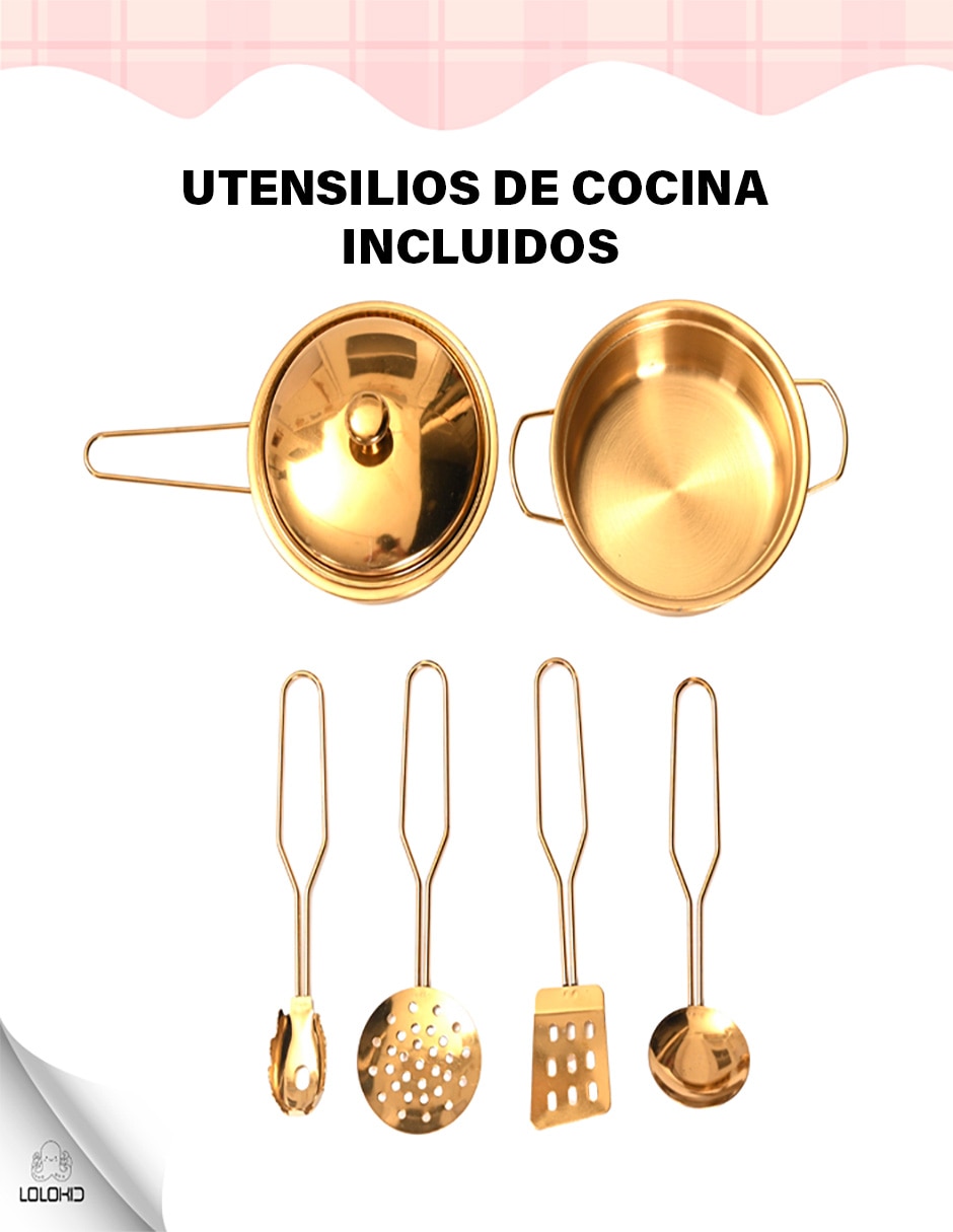 Cocina madera Homelya juego de rol para niños