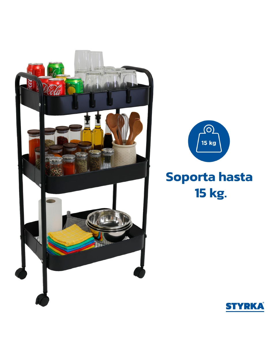 Carrito organizador Sí METAL 5